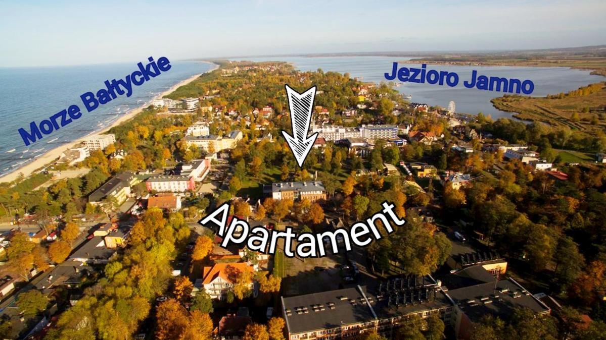 Apartament Planeta Mielno - Centrum, 2 Minuty Od Plazy ! ! ! Екстериор снимка